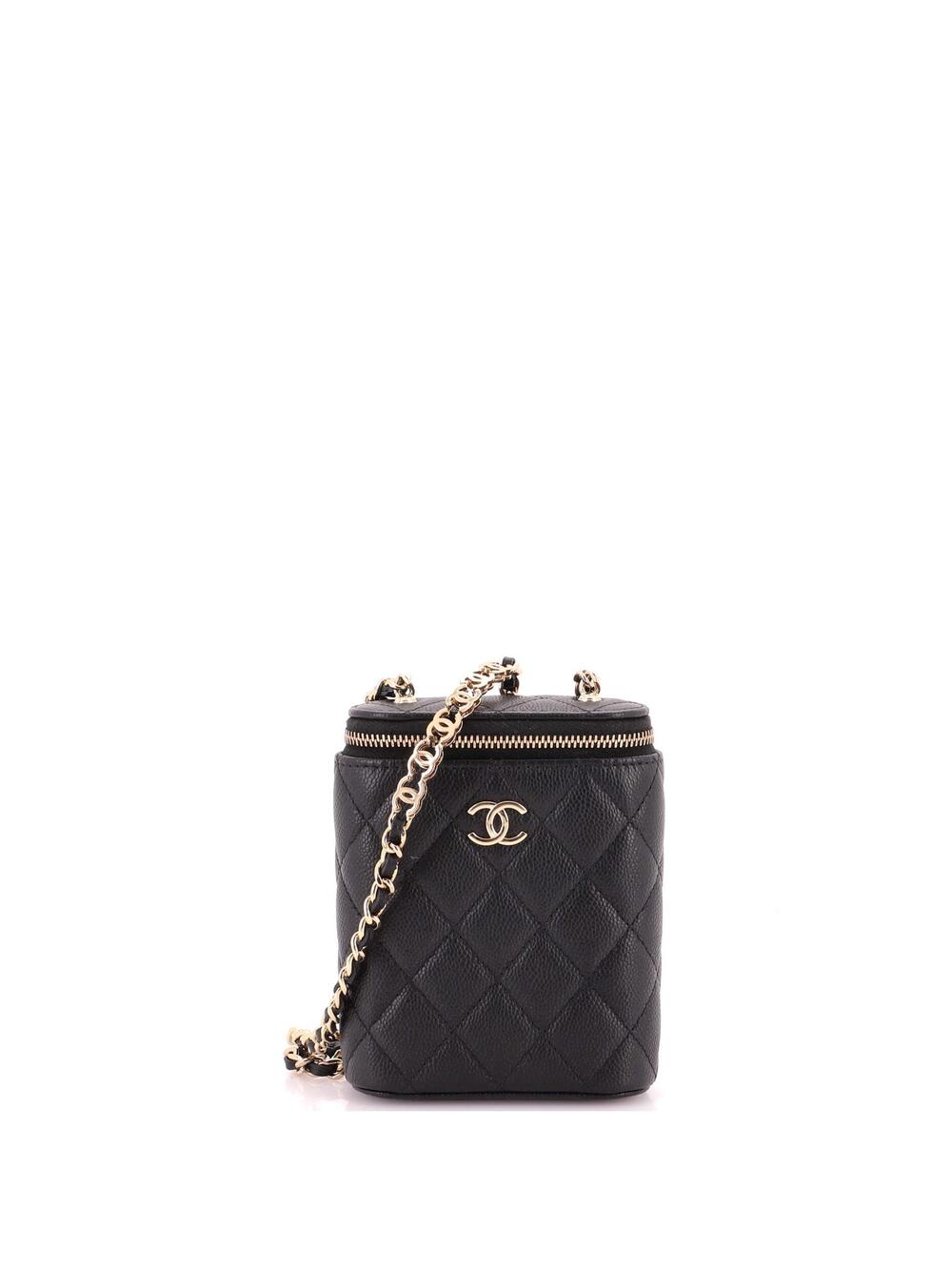 Chanel Vertical Tiny Cc Link Vanity #307025C38B